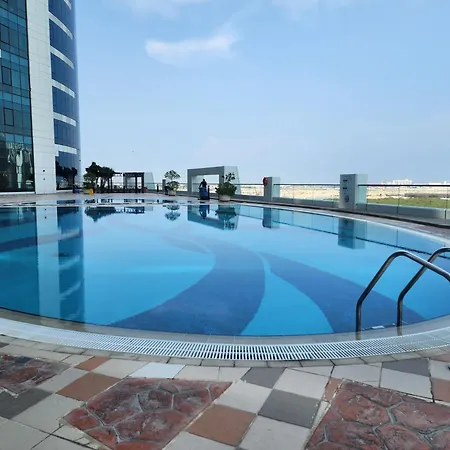 Harf4606 Huge Water Front 1Br Apt With 2 Sofa Beds In Alreem Island Abu Dhabi Exterior photo