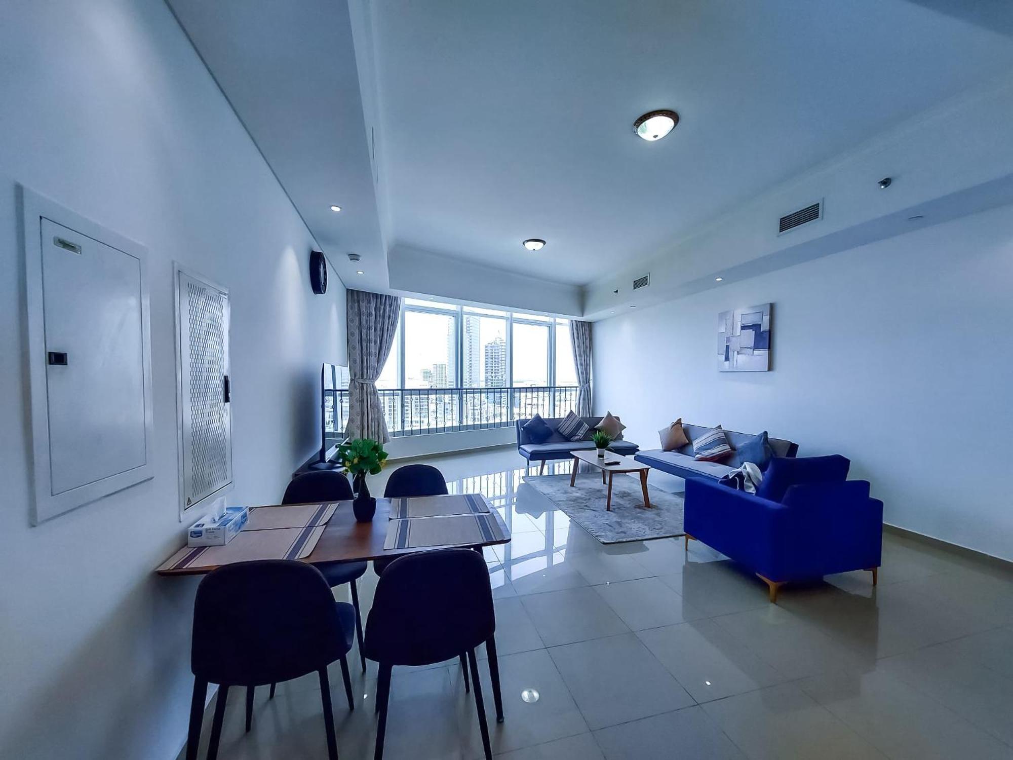 Harf4606 Huge Water Front 1br With 2 Sofa Beds In Alreem Island Apartment Abu Dhabi